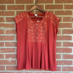 NWT Anthropologie sleeveless top